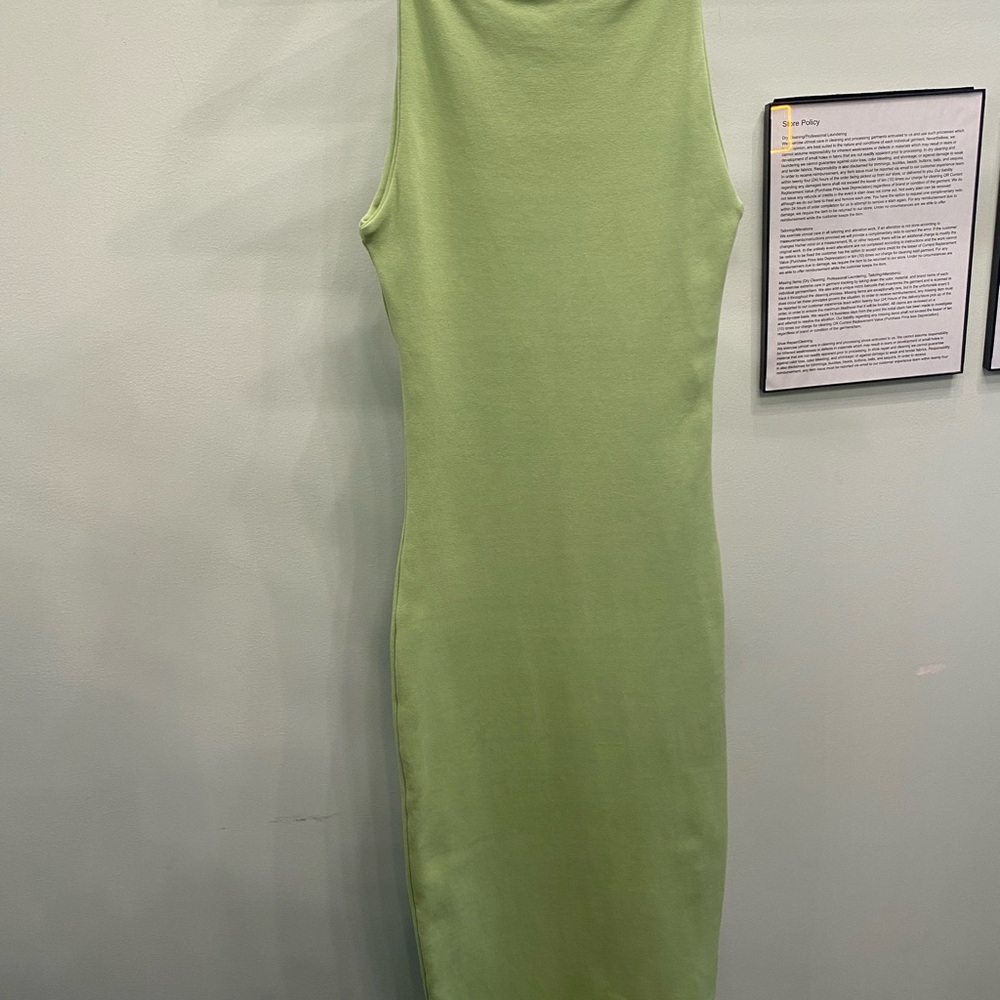 Zara Sleeveless Green Dress